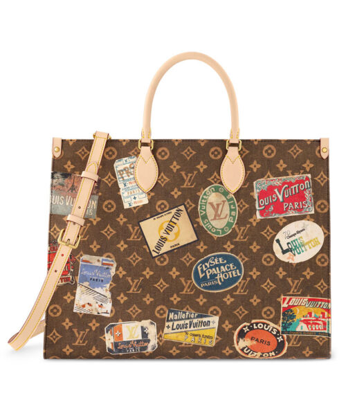 Louis Vuitton OnTheGo Voyage M47147 Brown